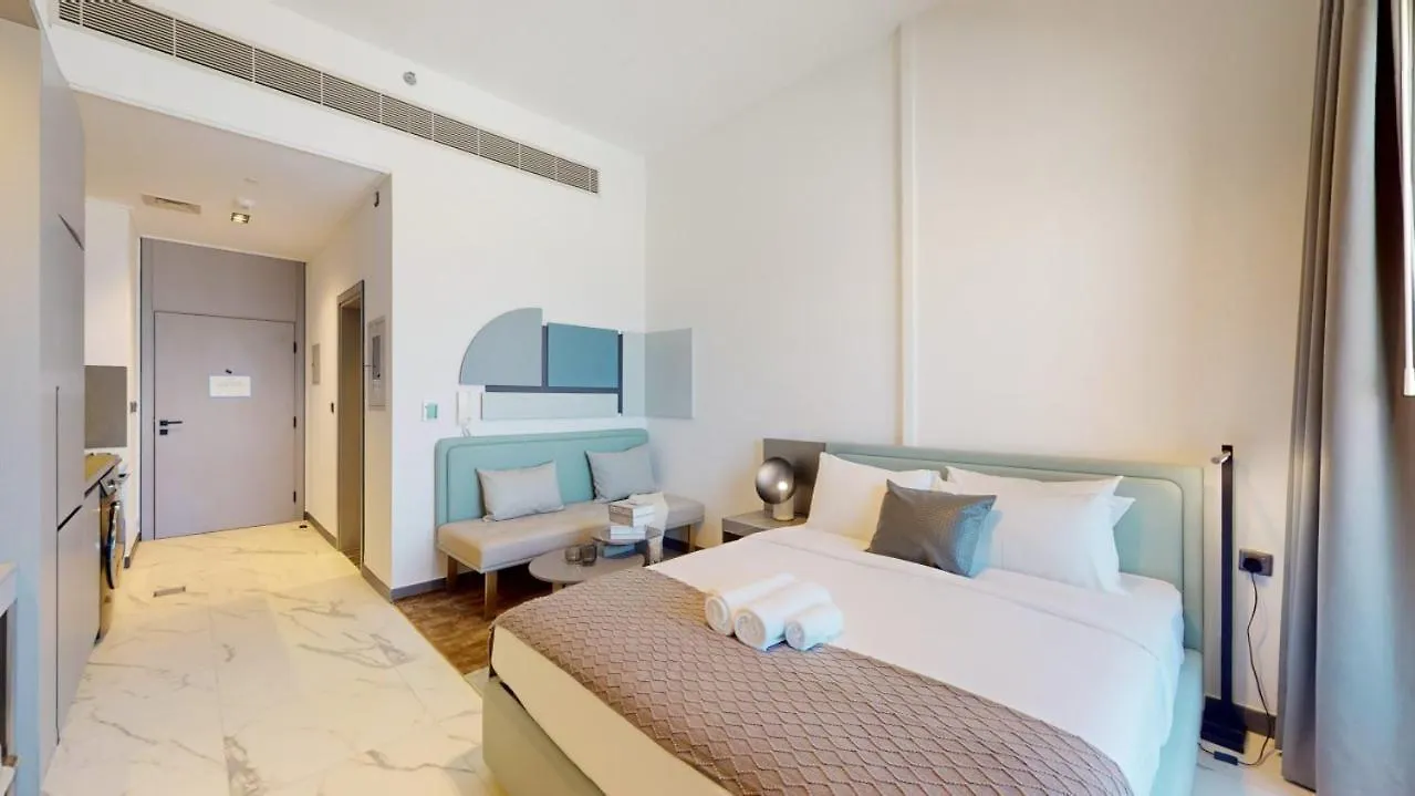 Mag Eye 910 - Tranquil Studio Apartment In Meydan Dubai